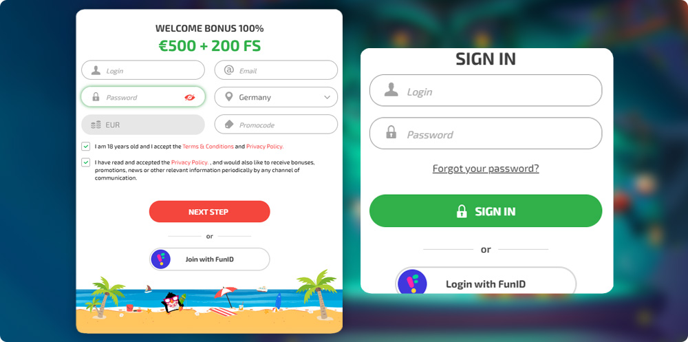 BoaBoa Casino Login and Registration